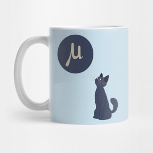 Cat of a physicist funny science joke Mug